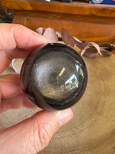 Golden Sheen Obsidian Sphere SKU 25689