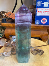 Rainbow Fluorite Point SKU 25039