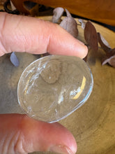 Clear Quartz Smooth Stone SKU 25463D