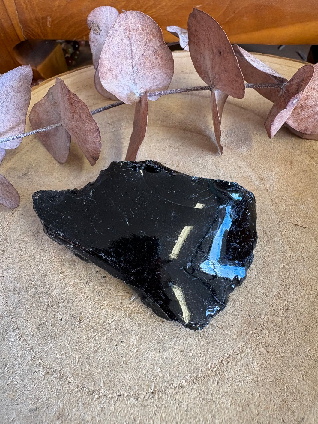 Black Obsidian Chunk SKU 25493