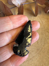 Black Obsidian Arrowhead Carving SKU 24650