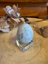 Blue Calcite Egg SKU 24565