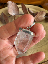 Entia Sterling Silver Clear Quartz Point Pendant SKU 26038