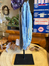 Blue Kyanite Cluster on Stand SKU 26386