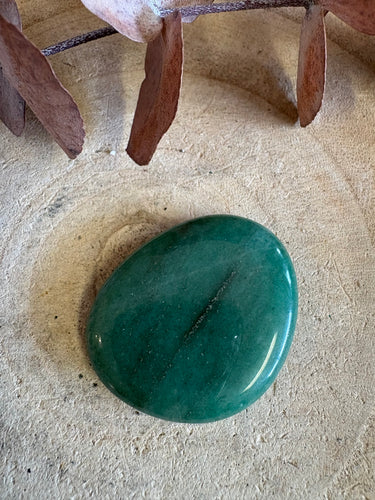 Green Aventurine Smooth Stone SKU 25465C
