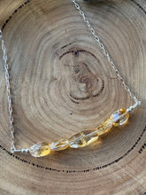 Entia Sterling Silver Citrine Necklace SKU 26431