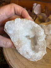 Cracked Quartz Geode Pair SKU 26297C