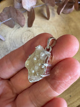 Sterling Silver Libyan Desert Glass Pendant SKU 25555