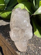 Smoky Quartz Point Skull Carving SKU 26597