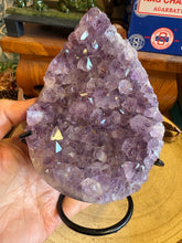 Amethyst Teardrop Cluster in Stand SKU 26162