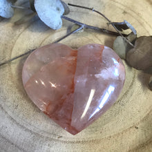 Hematoid Quartz Heart SKU 22488