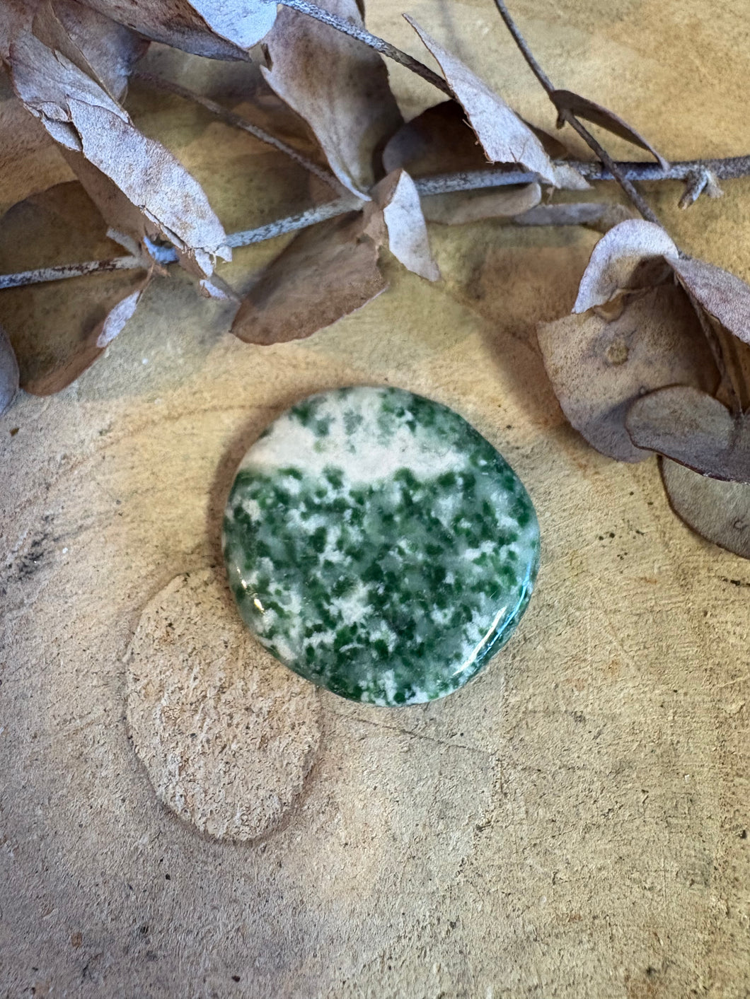 Nan King Jade Smooth Stone SKU 24633A