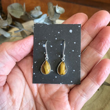 Sterling Silver Tiger Eye Earrings SKU 22694