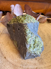 Peridot on Basalt Specimen SKU 26311