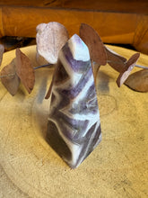 Chevron Amethyst Obelisk SKU 26084
