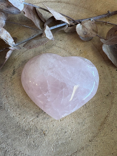 Rose Quartz Heart SKU 24393