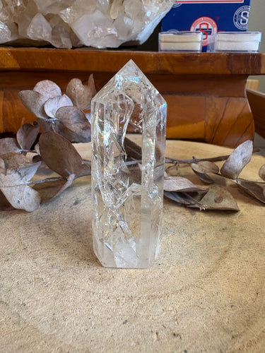 Fire & Ice Quartz Point SKU 24288