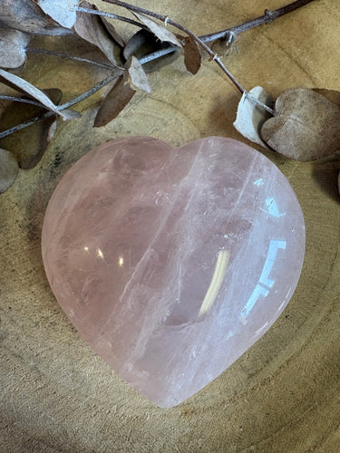 Rose Quartz Heart SKU 24027