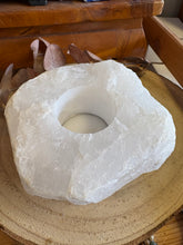 Clear Quartz Chunk Candleholder SKU 26246A