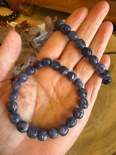 Iolite Bead Bracelet SKU 25239