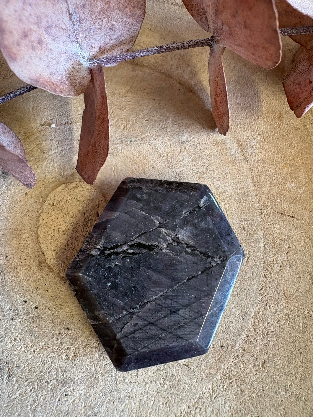 Ruby Flat Hexagon SKU RUBY2
