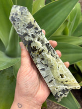 Prehnite & Epidote Obelisk SKU 27084