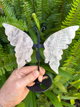 Rose Quartz Butterfly on Stand SKU 25317