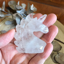 Clear Quartz Unicorn Carving SKU 23145