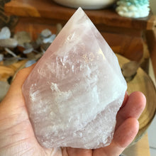 Rose Quartz Base Cut Point SKU 22906