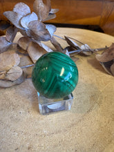 Malachite Sphere SKU 24813
