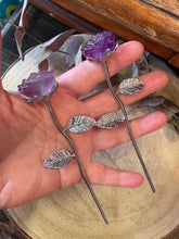 Purple Fluorite Rose SKU 26932