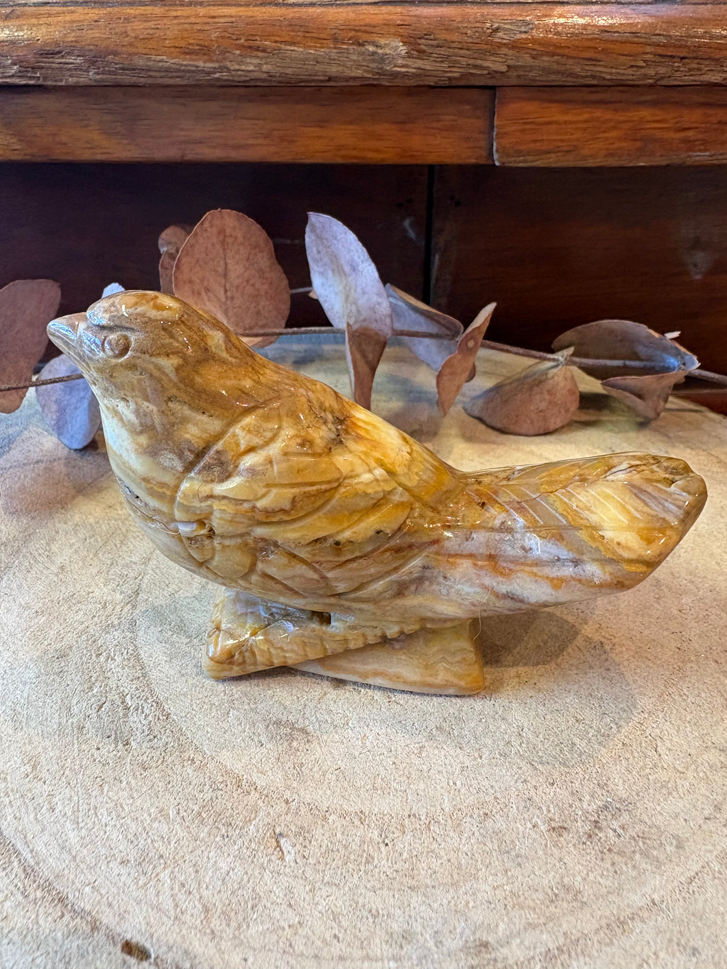 Jasper Bird Carving SKU 26615J