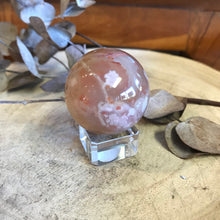 Flower Agate Sphere SKU 23362