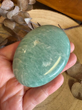 Amazonite Palm Stone SKU 24120