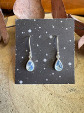 Sterling Silver Rainbow Moonstone Earrings SKU 25907