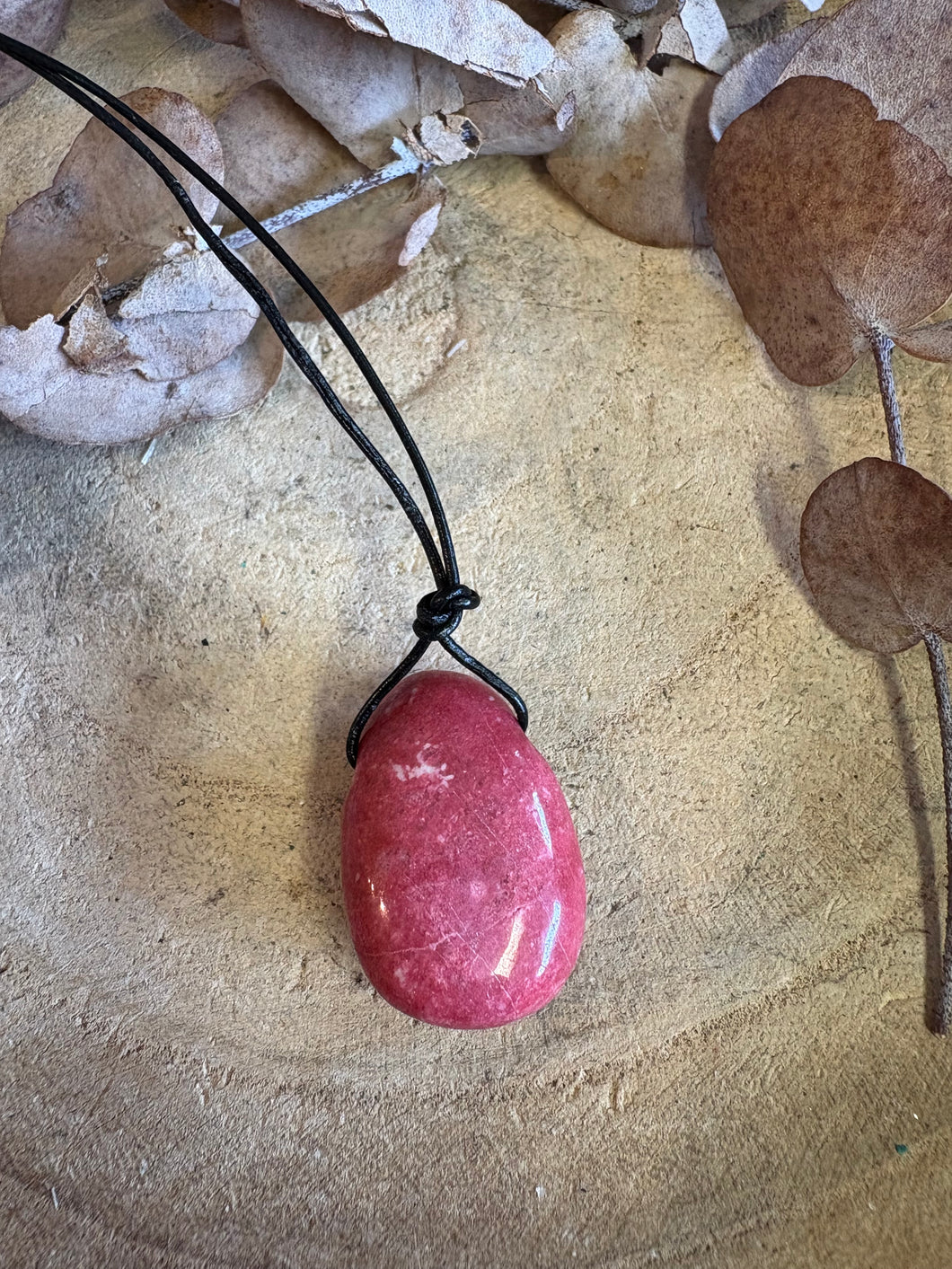 Thulite Adjustable Necklace SKU 25199