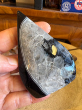 Black Banded Agate & Quartz Freeform SKU 25060