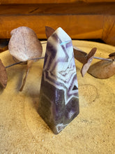 Chevron Amethyst Obelisk SKU 26084B