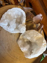 Cracked Quartz Geode Pair SKU 26297B