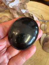 Black Tourmaline Palm Stone SKU 25266