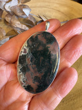 Entia Sterling Silver Moss Agate Pendant SKU 24857