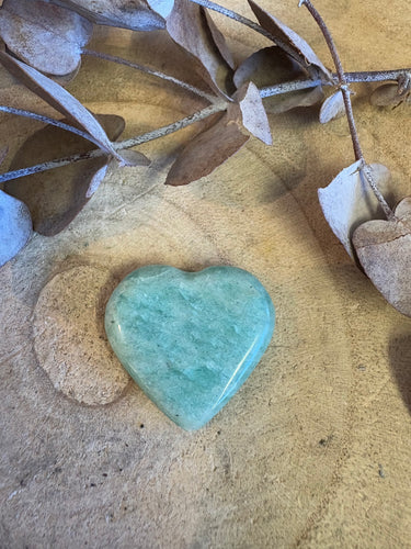 Amazonite Heart SKU 24126