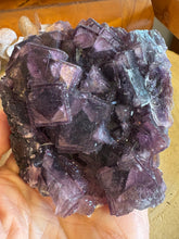 Purple Fluorite Cubic Cluster SKU 25033