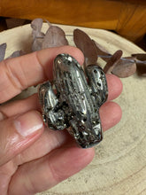 Pyrite Cactus Carving SKU 26358
