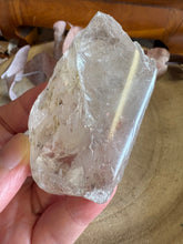 Clear Quartz Part Polished Chunk SKU CQEC2