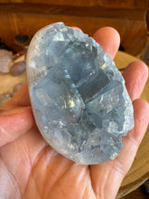 Celestite Cluster Egg SKU 25285