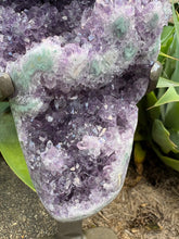 Amethyst Cluster in Stand SKU 26289