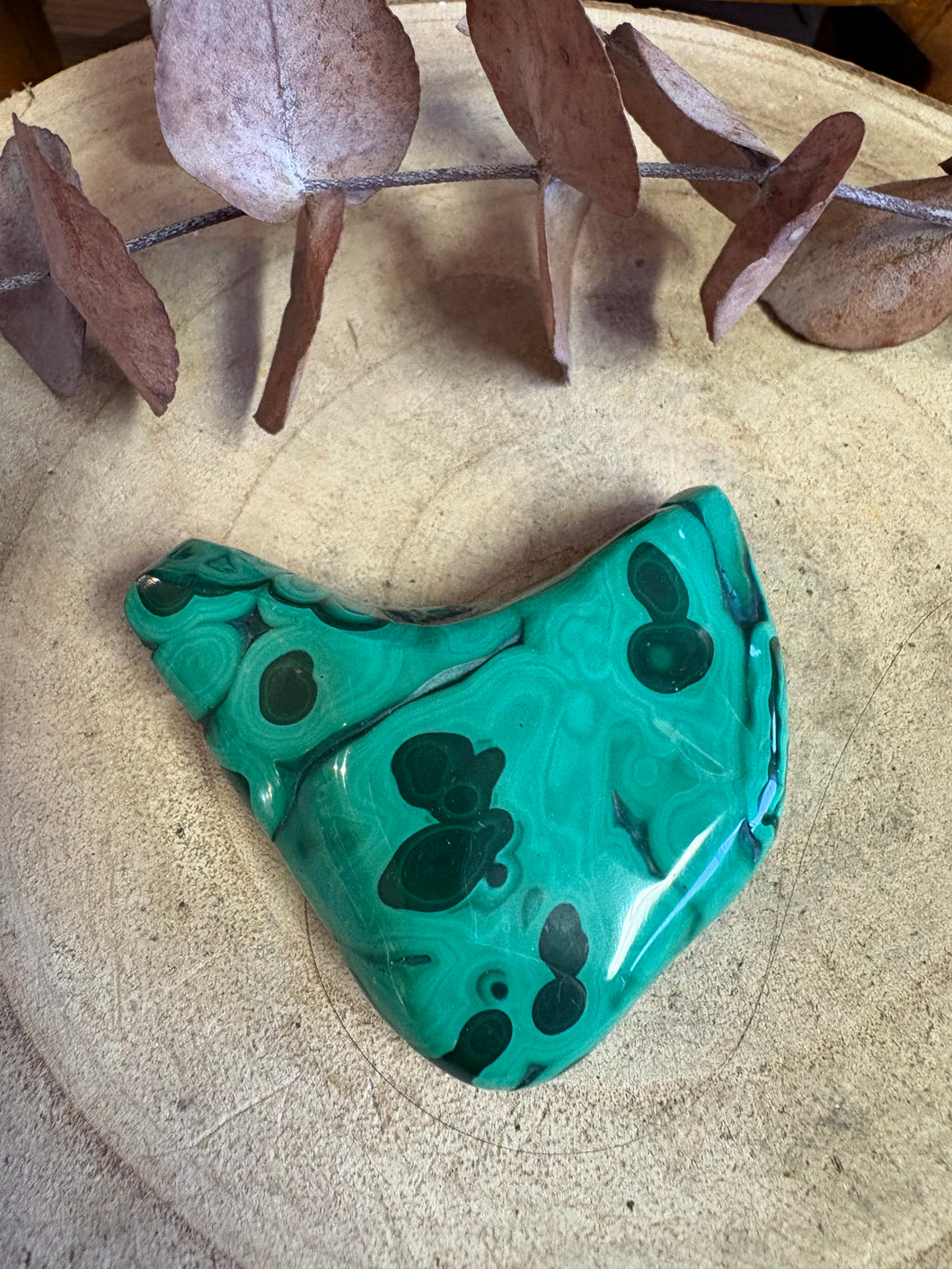 Malachite Polished Freeform SKU 26014