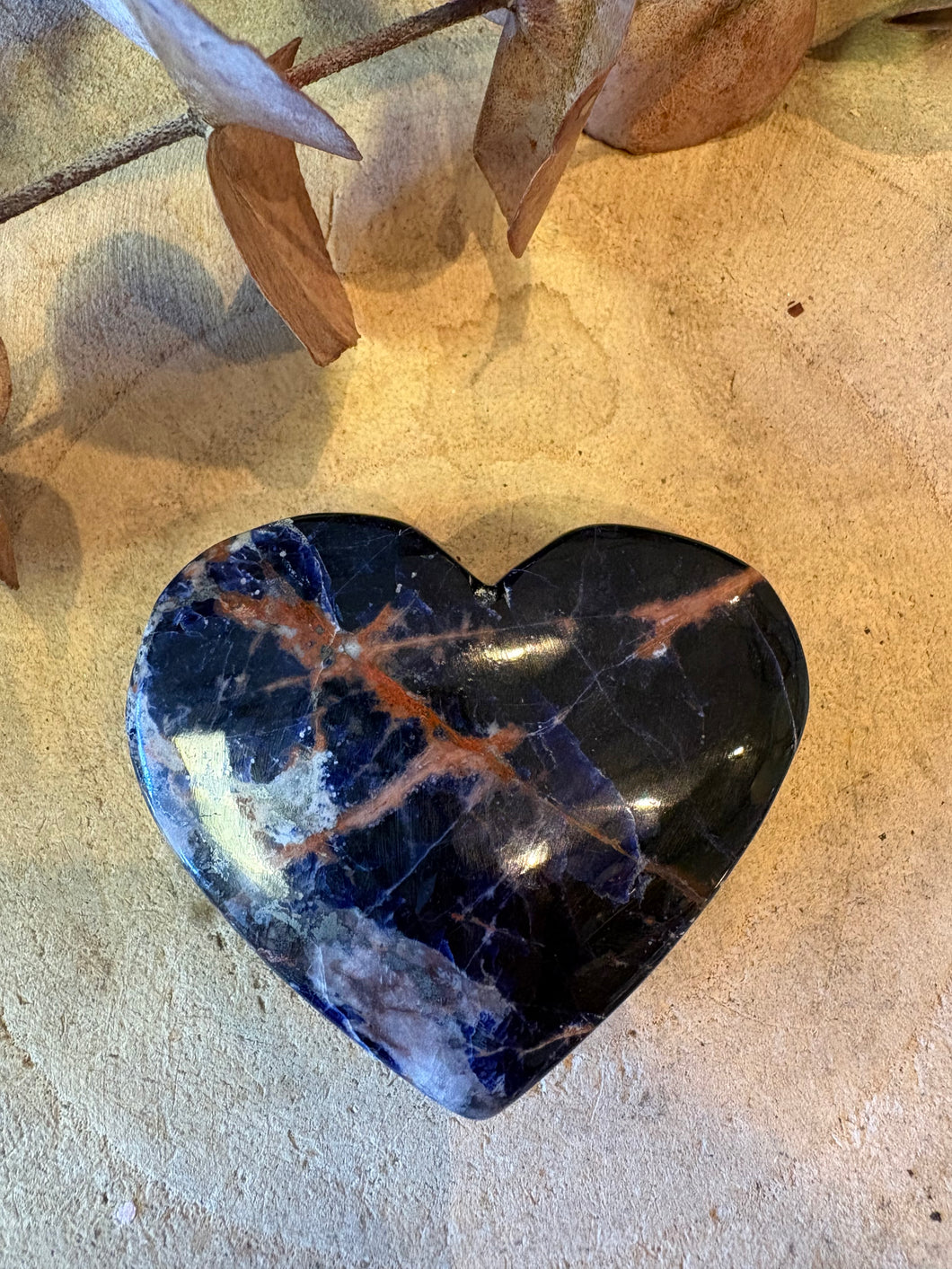 Sodalite Heart SKU 26782