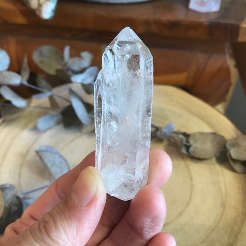 Clear Quartz Rough Point SKU 22660